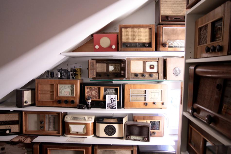 Sammlung alter Radios von Jörg Chowanetz